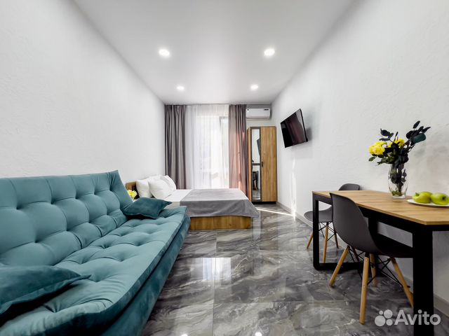 

Квартира-студия, 25 м², 2 кровати