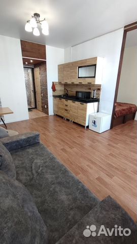

Квартира-студия, 29 м², 2 кровати