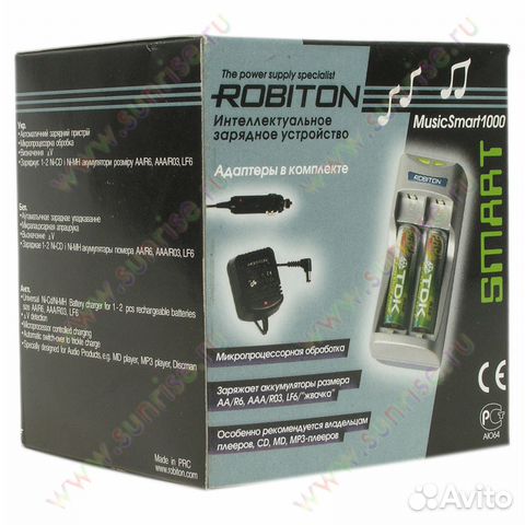 Зарядное устройство Robiton MusicSmart1000