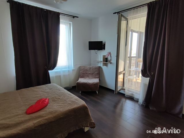 

Квартира-студия, 25 м², 1 кровать