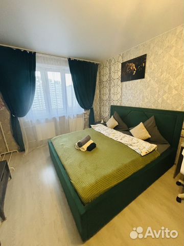 

1-к. квартира, 45 м², 3 кровати