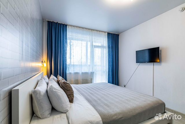 

1-к. квартира, 45 м², 2 кровати
