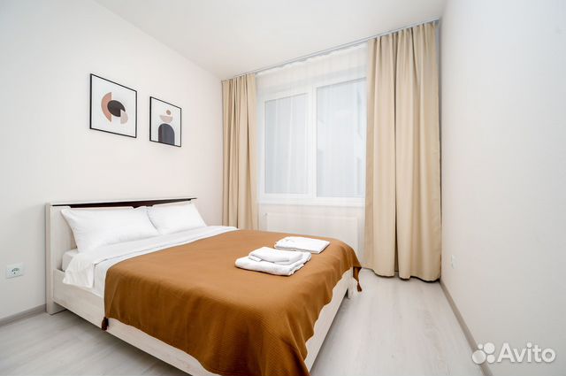 

1-к. квартира, 35 м², 2 кровати