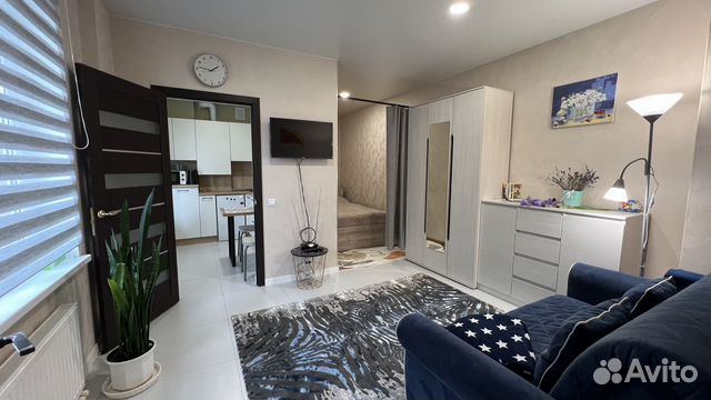 

1-к. квартира, 33,6 м², 2 кровати