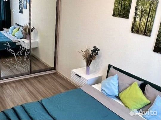 

1-к. квартира, 40 м², 2 кровати