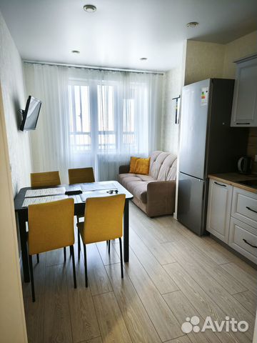 

1-к. квартира, 44 м², 2 кровати