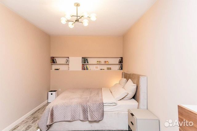 

1-к. квартира, 56 м², 2 кровати