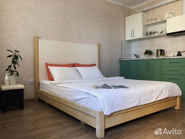 

Квартира-студия, 28 м², 2 кровати