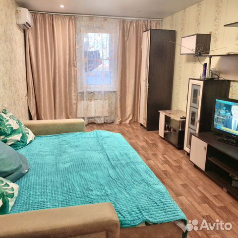 

1-к. квартира, 45 м², 2 кровати