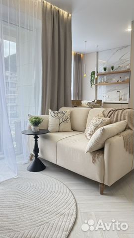 

Квартира-студия, 30 м², 2 кровати