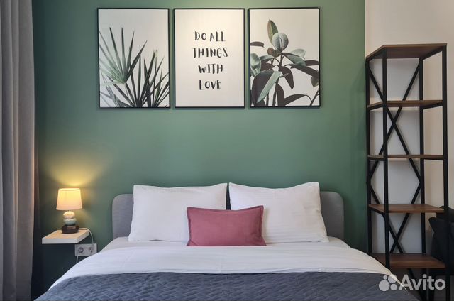 

Квартира-студия, 30 м², 2 кровати