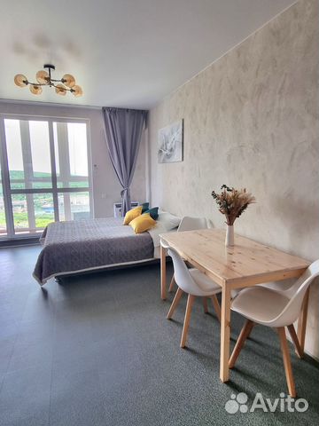 

Квартира-студия, 27 м², 2 кровати