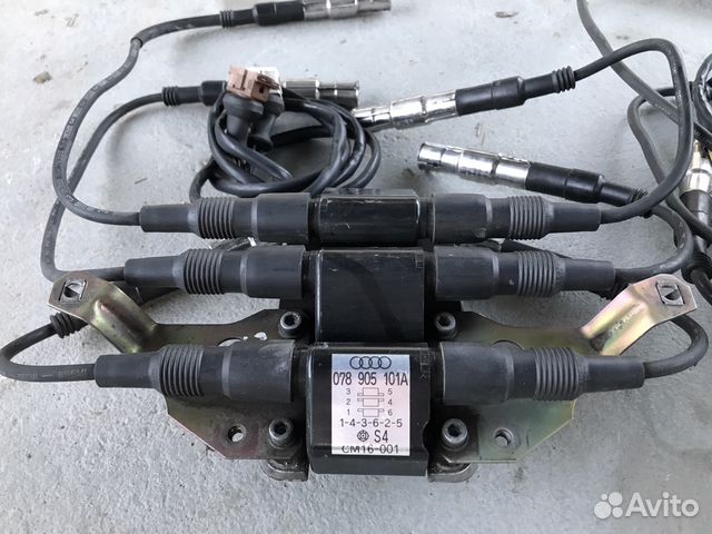 Катушка зажигания Ауди 80 100 а4 а6 с4 2.6 Катушка зажигания Ауди 80 100 а4 а6 с4 2.6