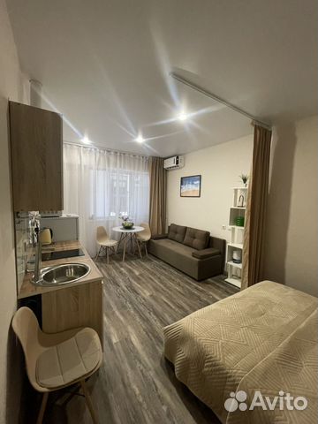 

Квартира-студия, 30 м², 2 кровати