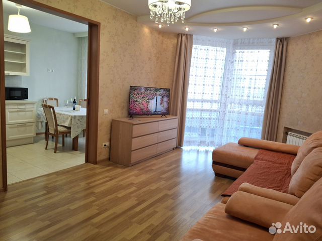 

2-к. квартира, 75 м², 2 кровати