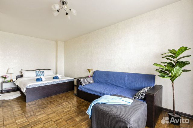 

1-к. квартира, 35 м², 2 кровати