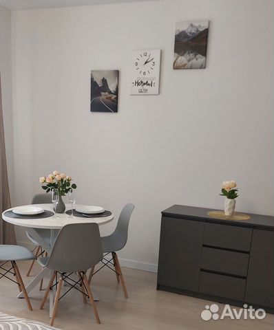 

Квартира-студия, 27 м², 2 кровати