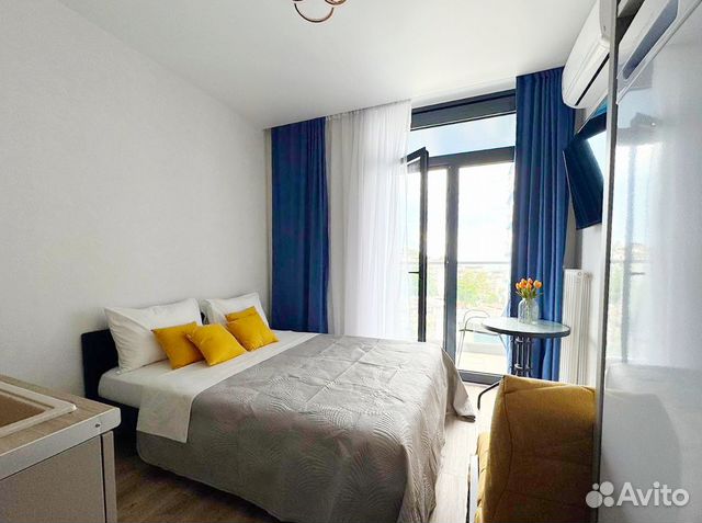 

Квартира-студия, 16 м², 2 кровати