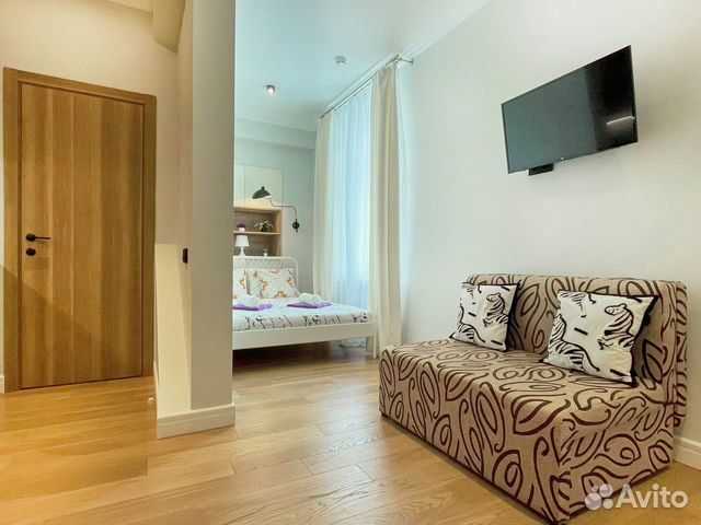 

1-к. квартира, 22 м², 2 кровати