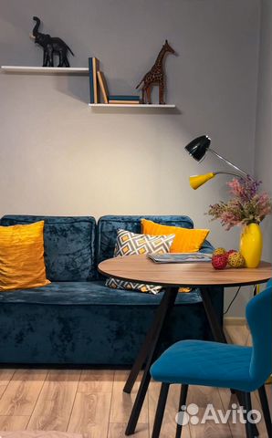 

1-к. квартира, 32 м², 2 кровати