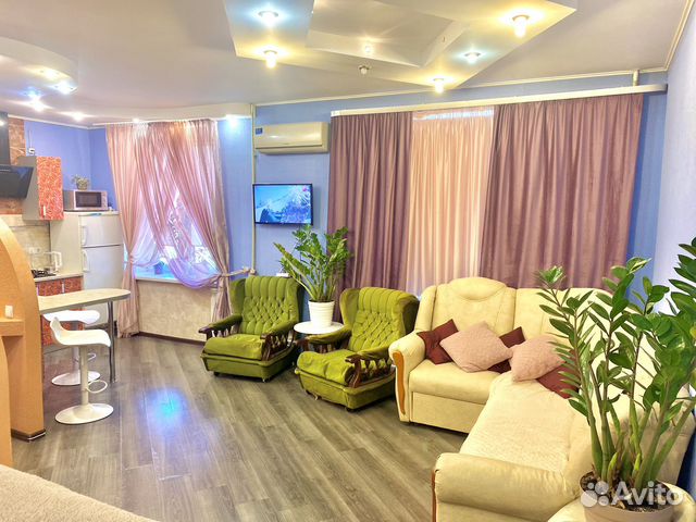 

Квартира-студия, 37 м², 2 кровати