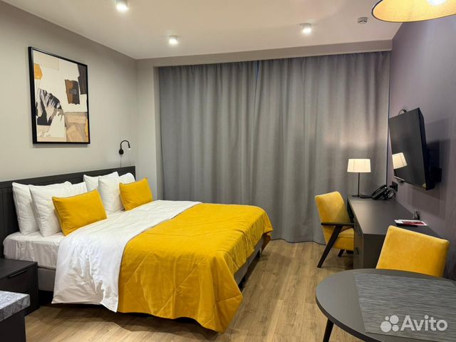 

Квартира-студия в апарт-отеле, 27 м², 1 кровать