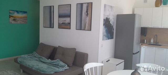 

Квартира-студия, 45 м², 2 кровати