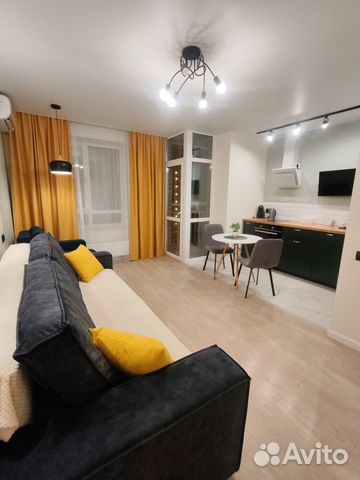 

Квартира-студия, 30 м², 2 кровати