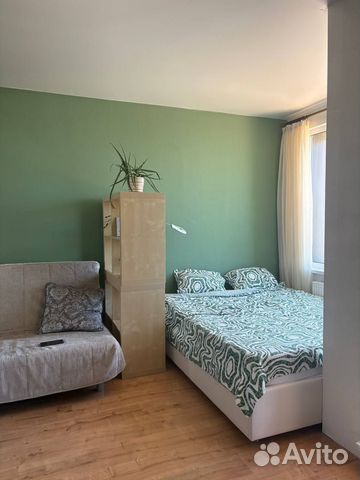 

Квартира-студия, 27 м², 3 кровати