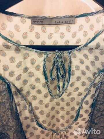 Туника Zara шёлк Туника Zara шёлк