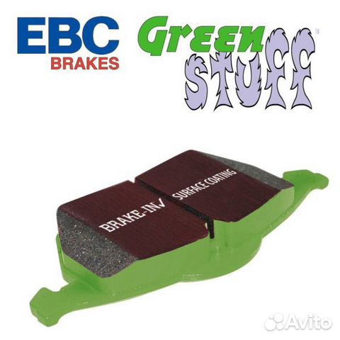Тормозные колодки Mitsubishi Lancer (EBC/Hawk)