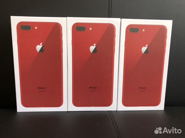 Коробки iPhone 8 Plus RED Коробки iPhone 8 Plus RED