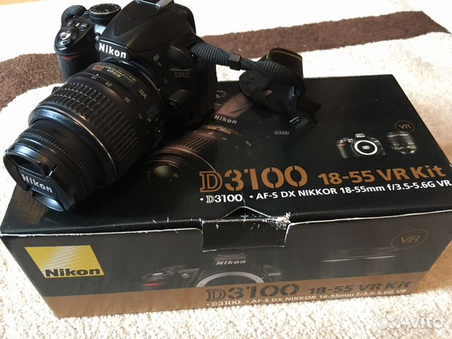 Зеркальная камера Nikon D3100 18-55 VR
