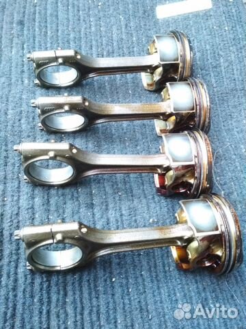 Поршни с шатунами BZB,cdab фольксваген ауди 1,8L