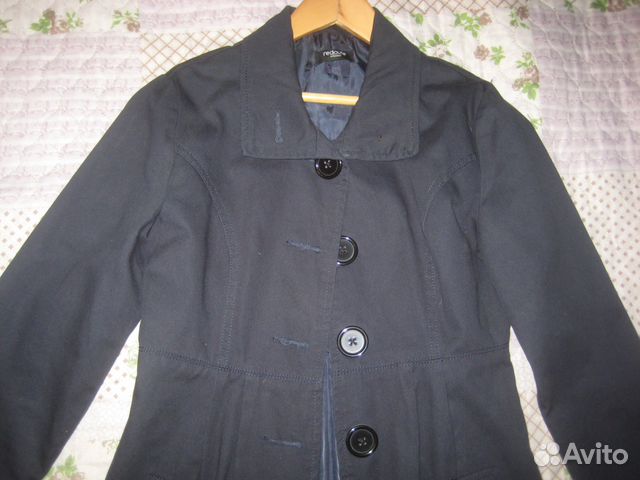 Классный плащ Redoute Франция р. 38-40, хлопок Классный плащ Redoute Франция р. 38-40, хлопок