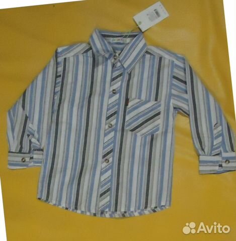 Рубашка на мальчика рост 116 см. новая