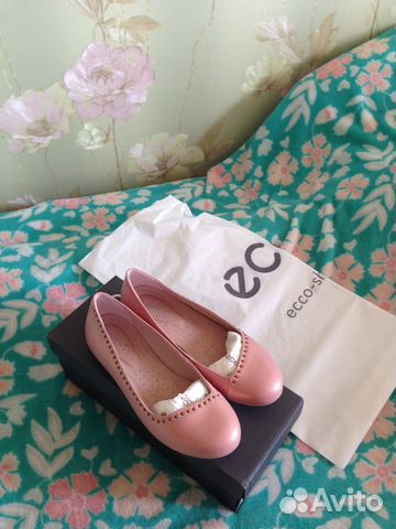 Балетки для девочки Ecco 37 новые Балетки для девочки Ecco 37 новые