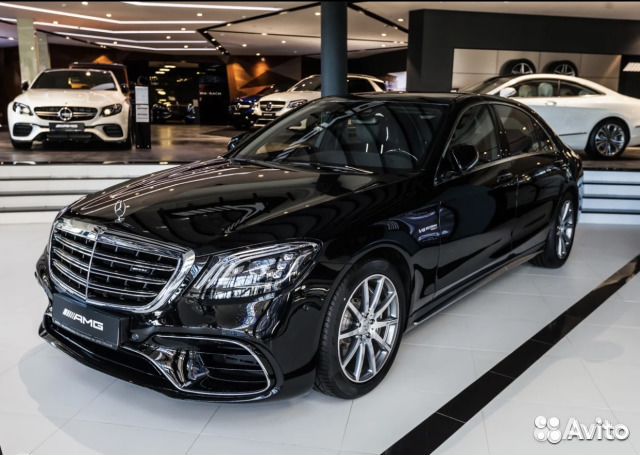 Обвес рестайлинга на Mercedes w222 S63 AMG 2018 г