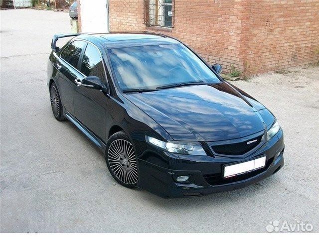 Накладки на фары (реснички) для Honda Accord 7
