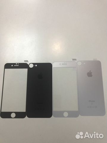 Защитное стекло перед+ зад матовое iPhone 6/6s/7