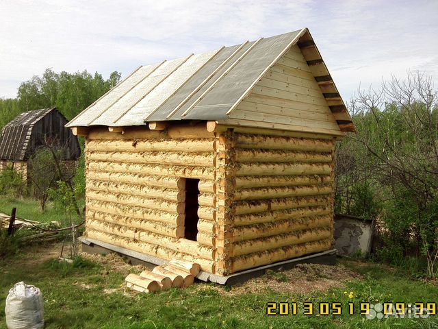 Сруб бани - 4x5 м Сруб бани - 4x5 м