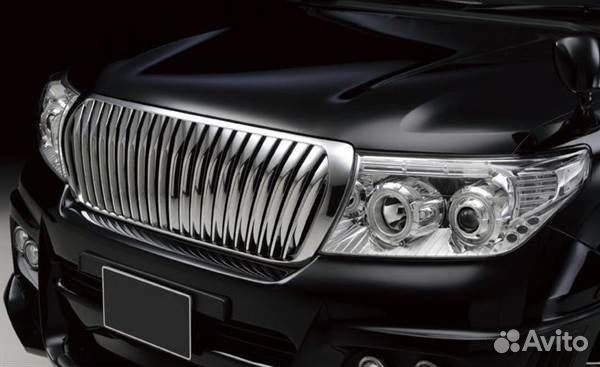 Решетка радиатора Toyota Land Cruiser хром Решетка радиатора Toyota Land Cruiser хром