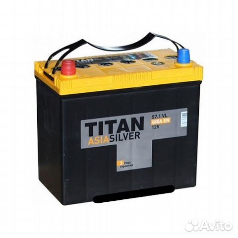 Аккумулятор Titan Asia 57R+