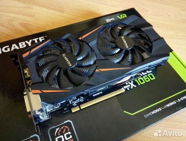 Видеокарта 1060 Купить Бу