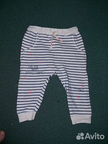 Стильные детские штанишки на девочку р.80 ф.Zara