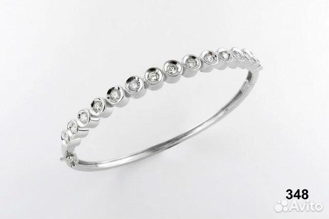 Золотой браслет с бриллиантами