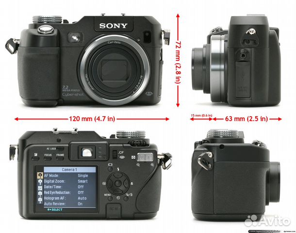 Фотоаппарат sony cyber-shot dsc-v3 Фотоаппарат sony cyber-shot dsc-v3