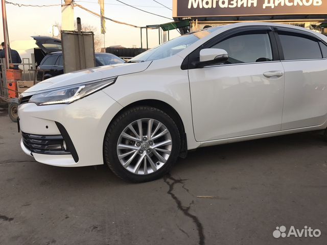 Toyota corolla размер колес