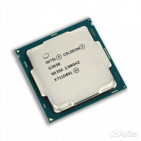 Процессор Intel Celeron G3930 BOX с кулером
