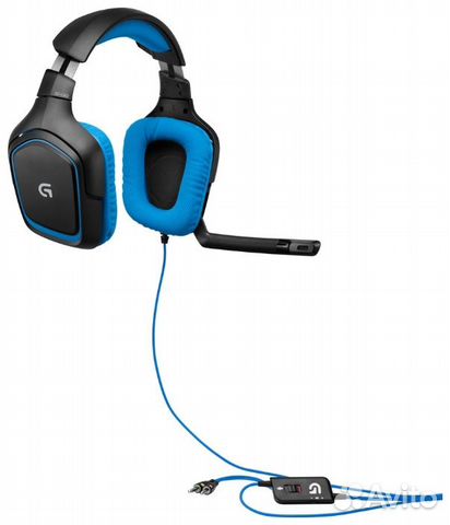 Игровые наушники Logitech G430 Surround новые Игровые наушники Logitech G430 Surround новые